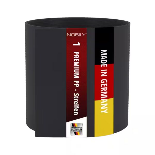 Privacy strips for fences, rigid PVC, anthracite grey