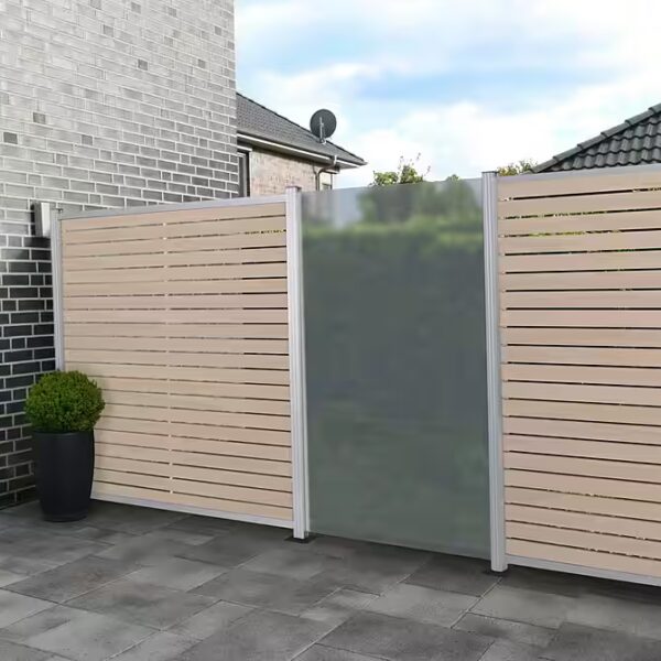 Hampton privacy screen (Set of 7), durable, weather-resistant