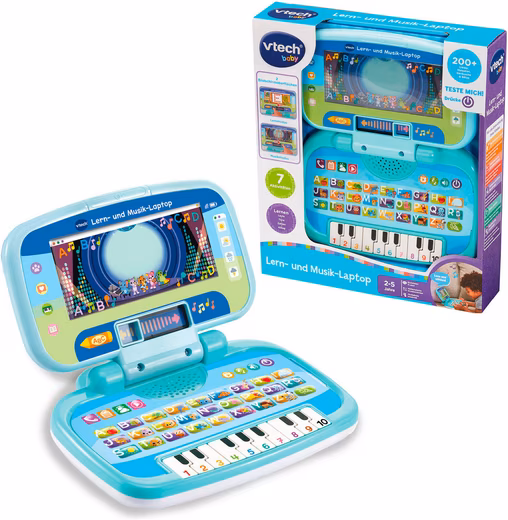 Kids Computer Learning and Music Laptop