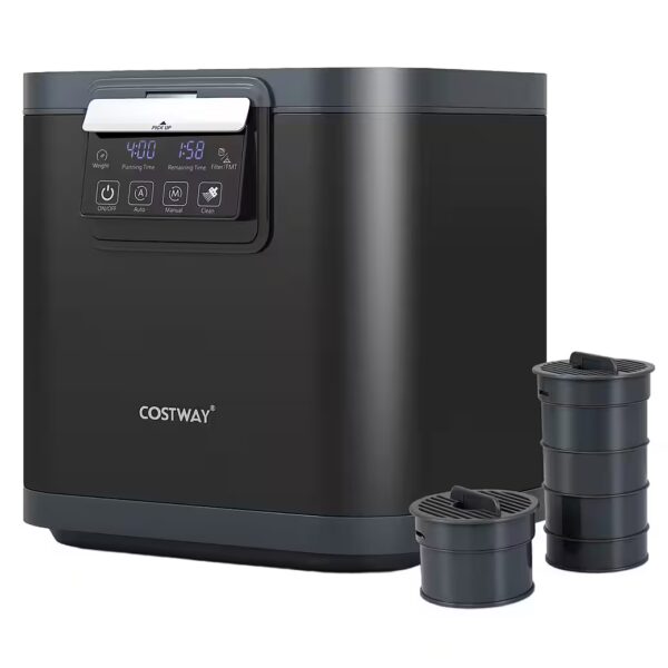 Composter WxDxH: 33.5x26x33.8 cm, 4 l, electric, LED, for kitchens