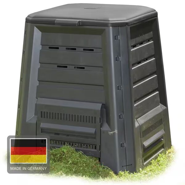 Composter garden composter NYVIGreen 87x75x75 cm thermal composter made of plastic