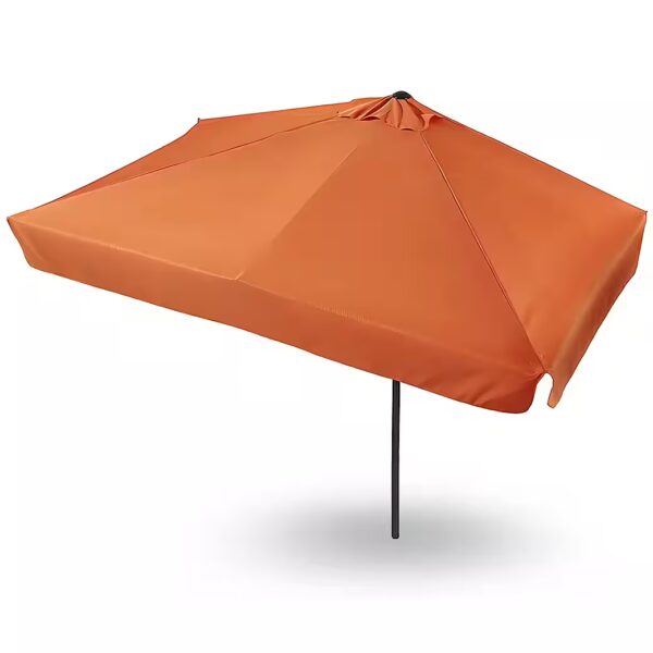 Balcony parasol, semi-circular #71, rectangular wall-mounted parasol for balconies and terraces