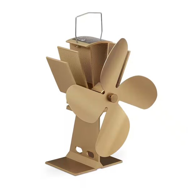 Fireplace fan, stove fan without electricity