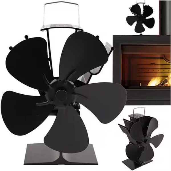 Fireplace fan thermoelectric fan