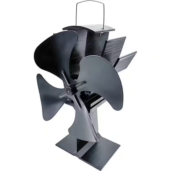 Rowi fireplace fan, stove fan, non-electric, 22 x 16 x 9 cm