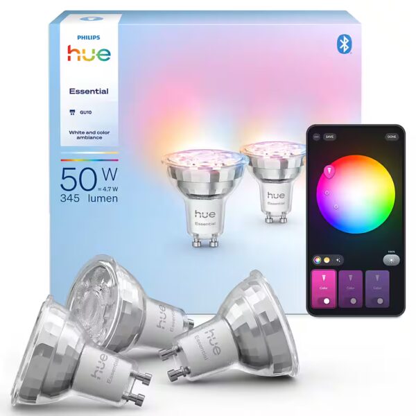 LED light bulb Essential White & Color Ambiance smart lamp
