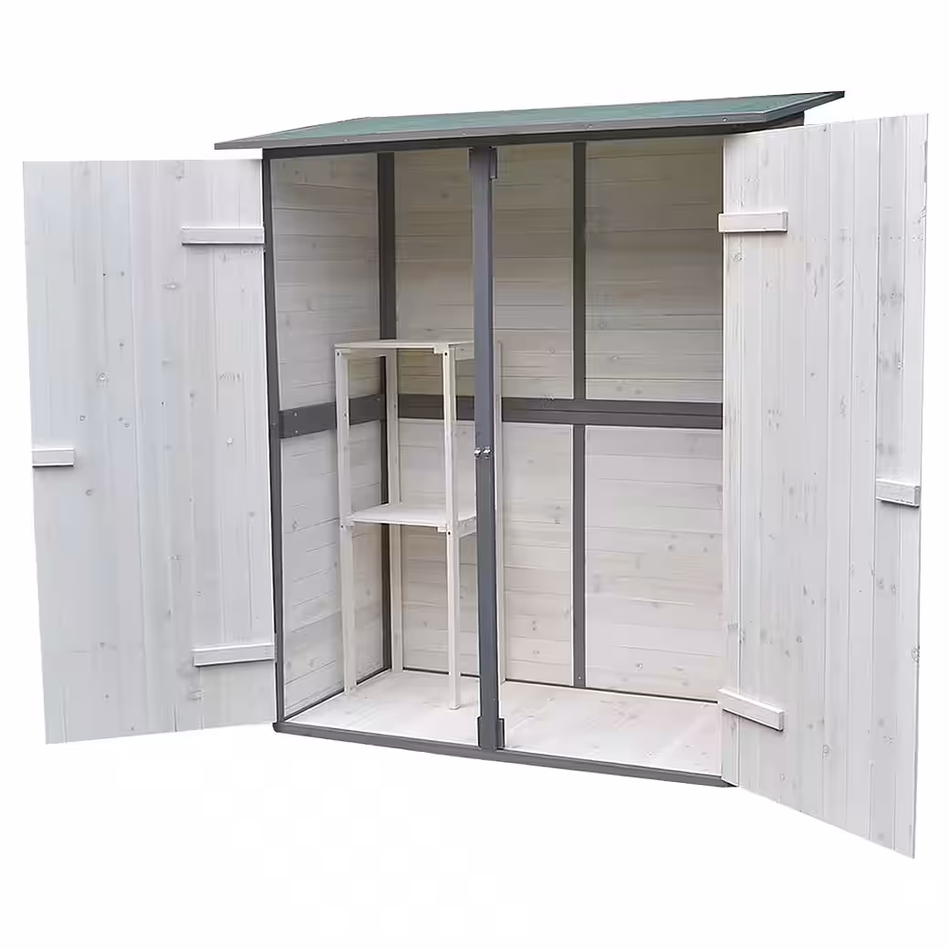 Garden shed, tool shed, garden cabinet, wooden shed, hut, tool house, storage space - Image 2