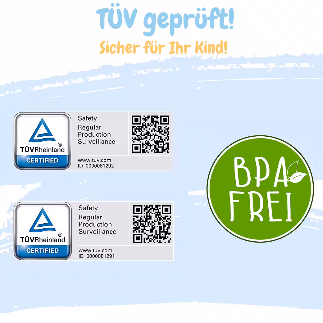 Baby bathtub (Complete set, 2-piece), Baby bathtub + bathtub insert - TÜV Rheinland tested - Image 2