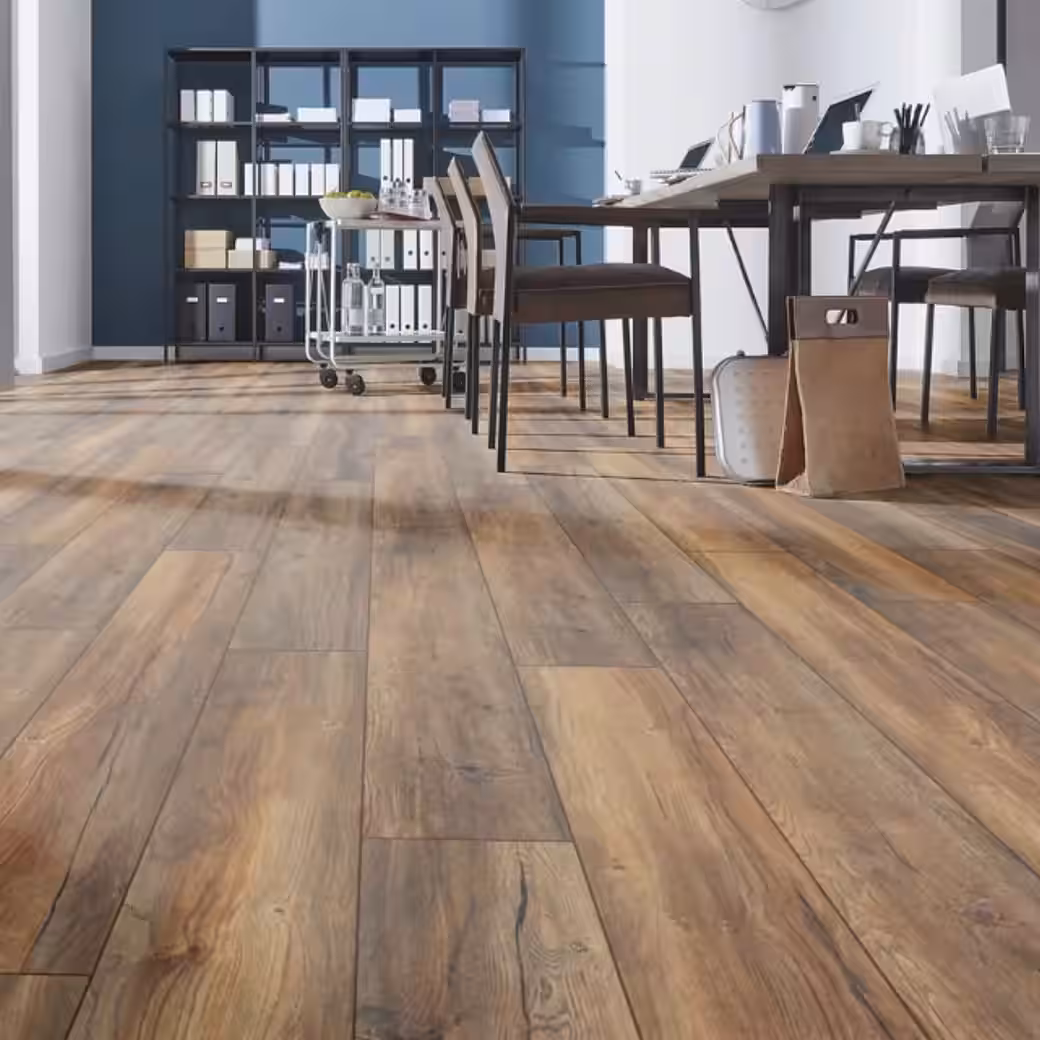 HORI laminate flooring, wood-look flooring for living spaces, easy installation, durable - Image 3