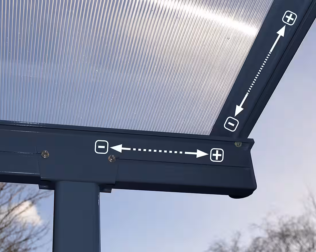 Sierra aluminum patio roof - Image 3