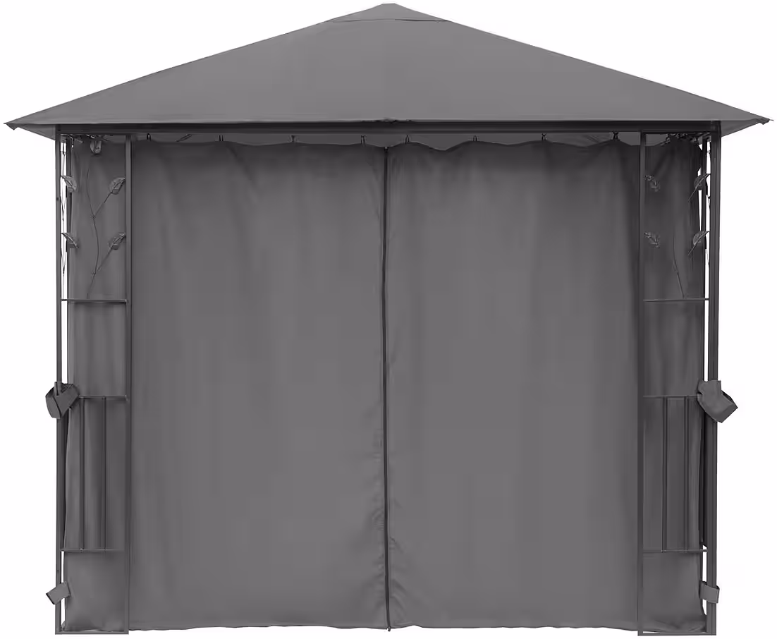 Pavilion "Athens", robust steel frame, side panels made of polyester - Image 3