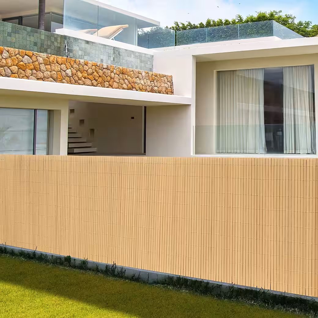 Privacy fence panels, privacy screen mat, privacy fence, balcony privacy screen, windbreak (with cable ties), durable, weather-resistant, easy to clean, UV-resistant - Image 3