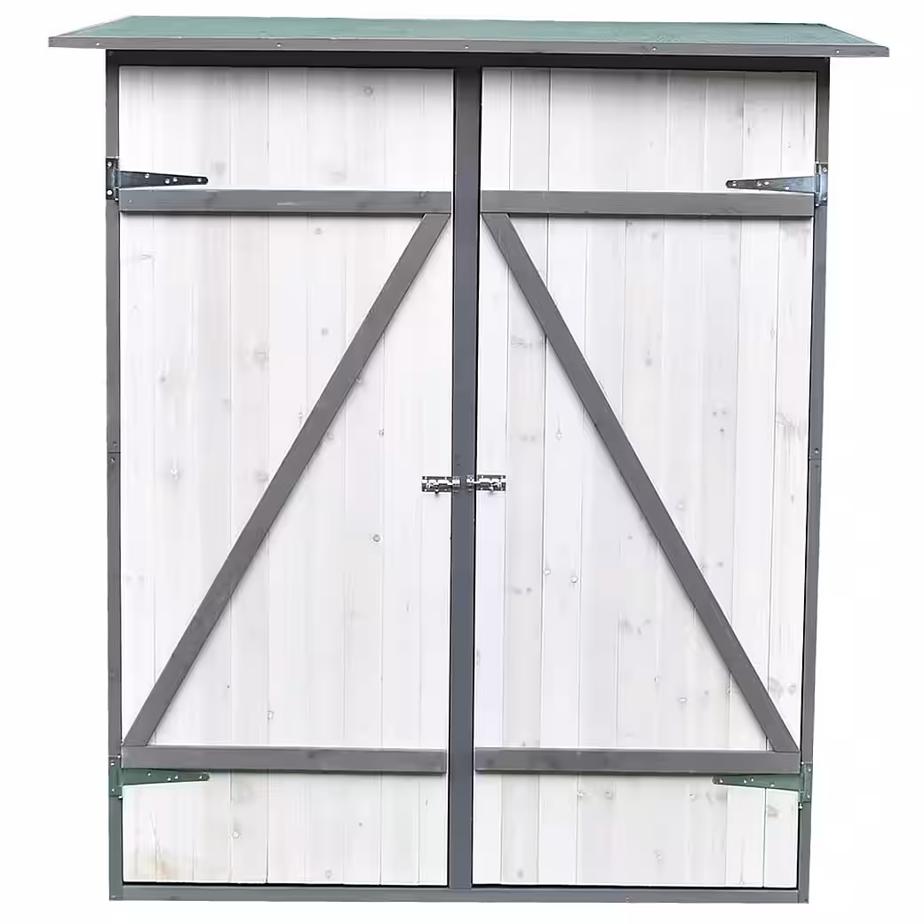 Garden shed, tool shed, garden cabinet, wooden shed, hut, tool house, storage space - Image 4