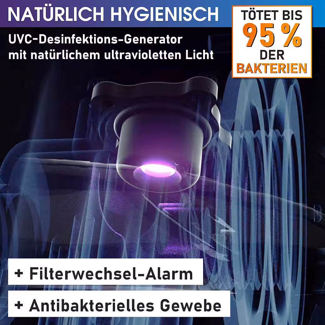 Tekapo inflatable hot tub for 4-6 people (Indoor/Outdoor Pool with 108 massage jets, timer, and heater), one-touch inflation function, bubble spa, wellness massage - Image 4