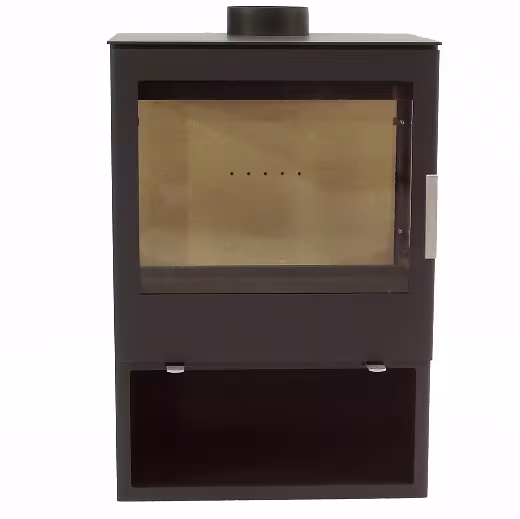 Panorama wood-burning stove, 9.8kW, 3-pane glass, 56315 - Image 5