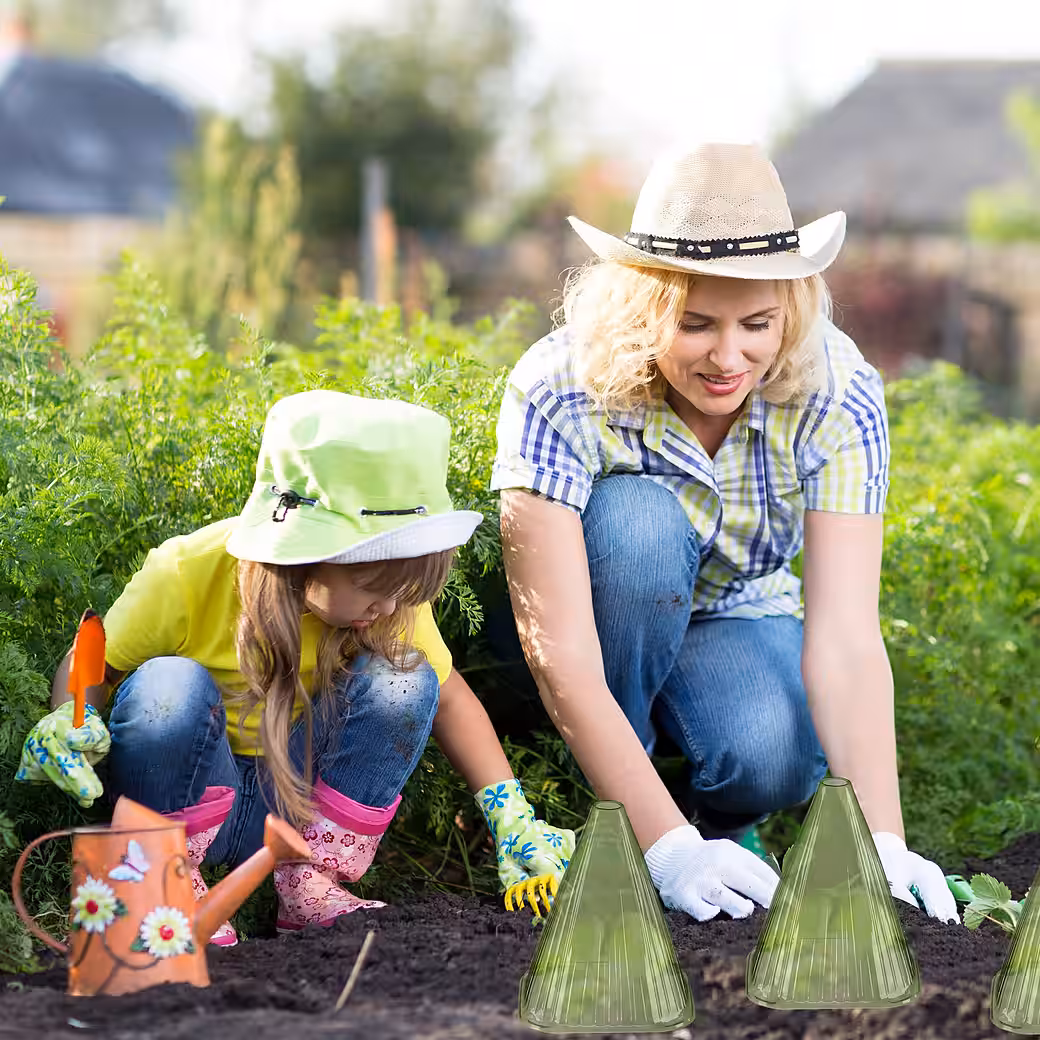 Plant protection roof, plant hat, 24-piece set - Image 5