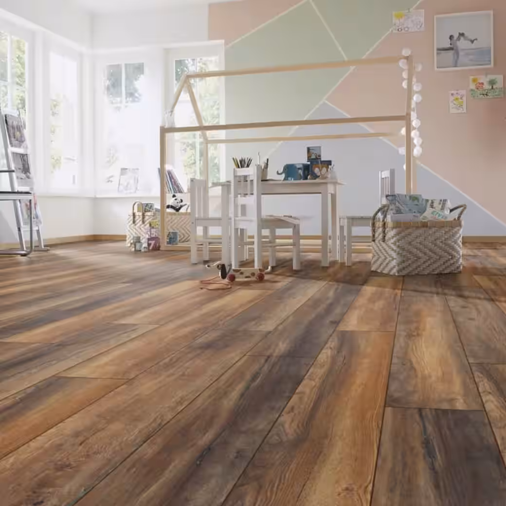 HORI laminate flooring, wood-look flooring for living spaces, easy installation, durable - Image 6
