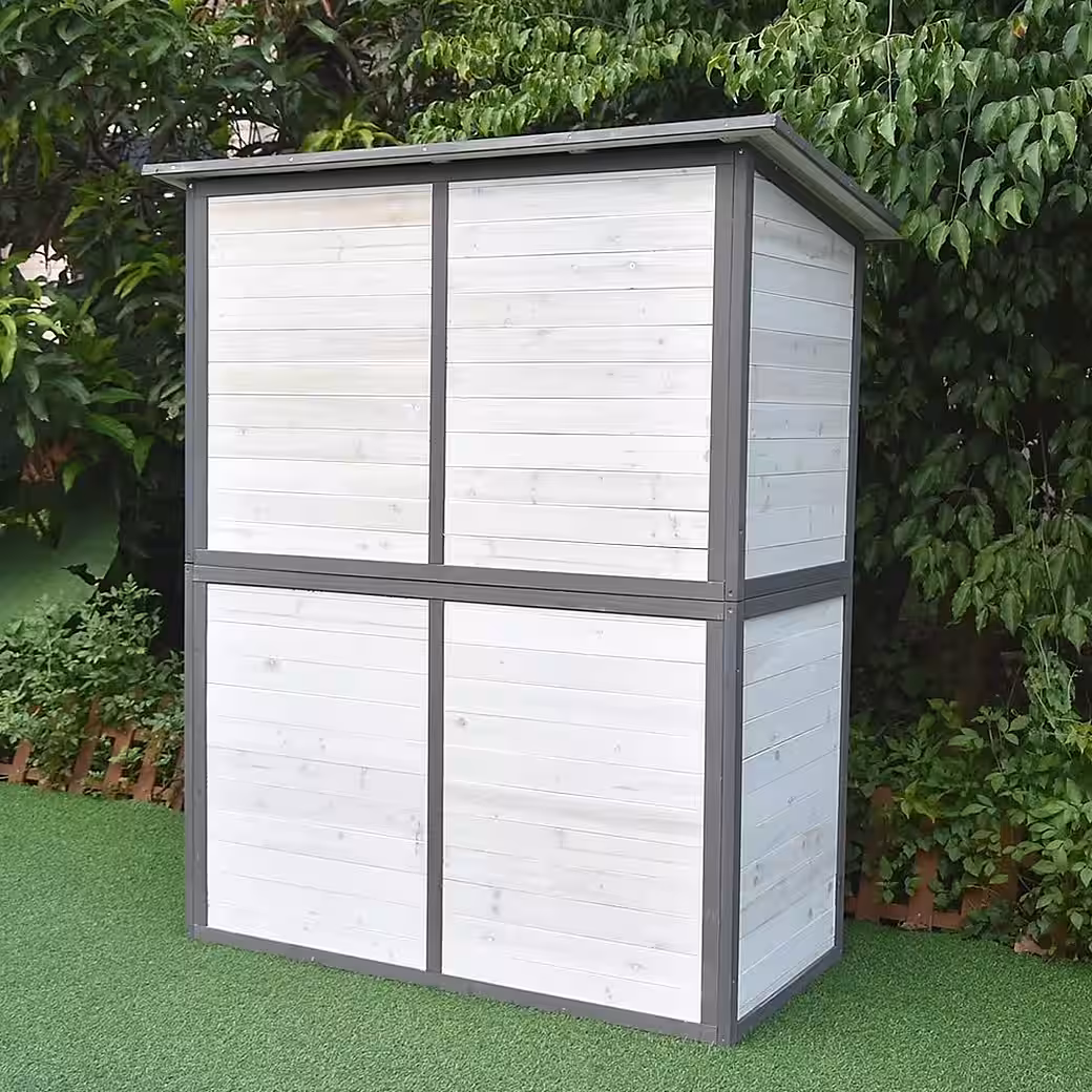 Garden shed, tool shed, garden cabinet, wooden shed, hut, tool house, storage space - Image 7