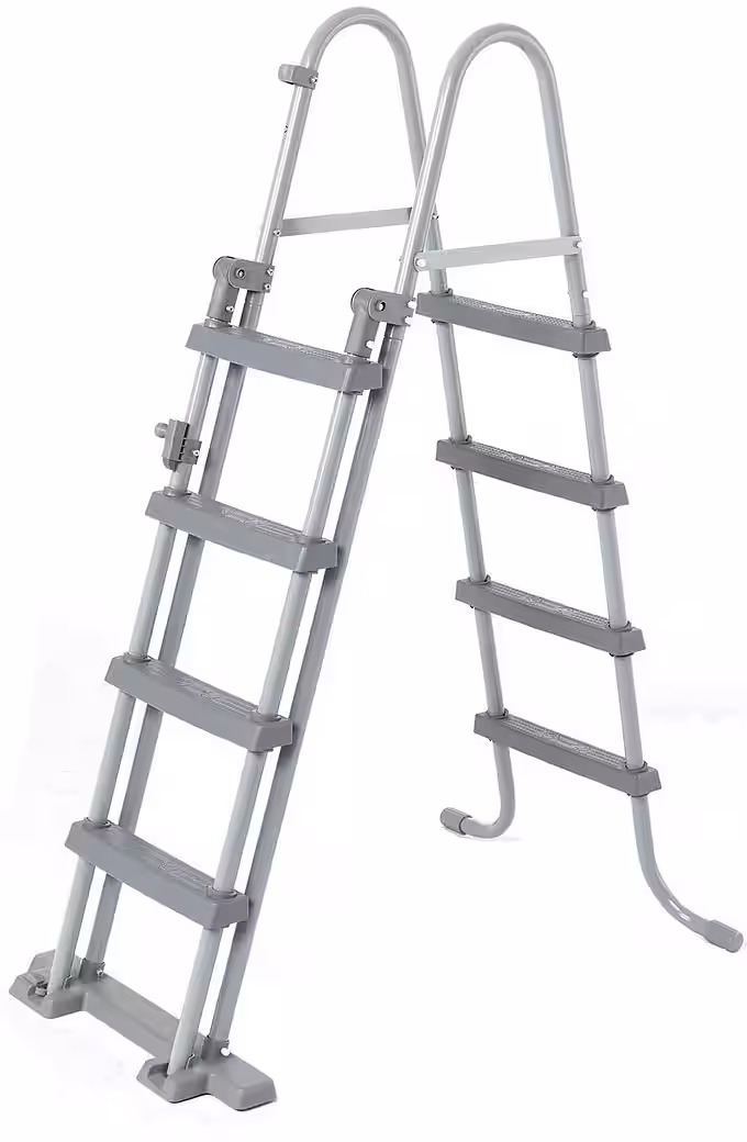 Oval pool Wood Design, including safety ladder & accessories, sand-colored inner liner (Set, 10-piece), Height: 132 cm, incl. water care set - Image 7