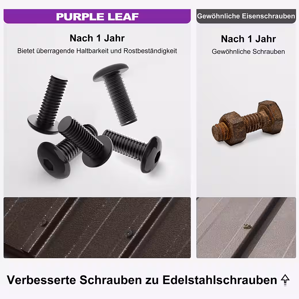 Outdoor pavilion: Aluminum garden pavilion with steel roof, hardtop and side panels - Image 7