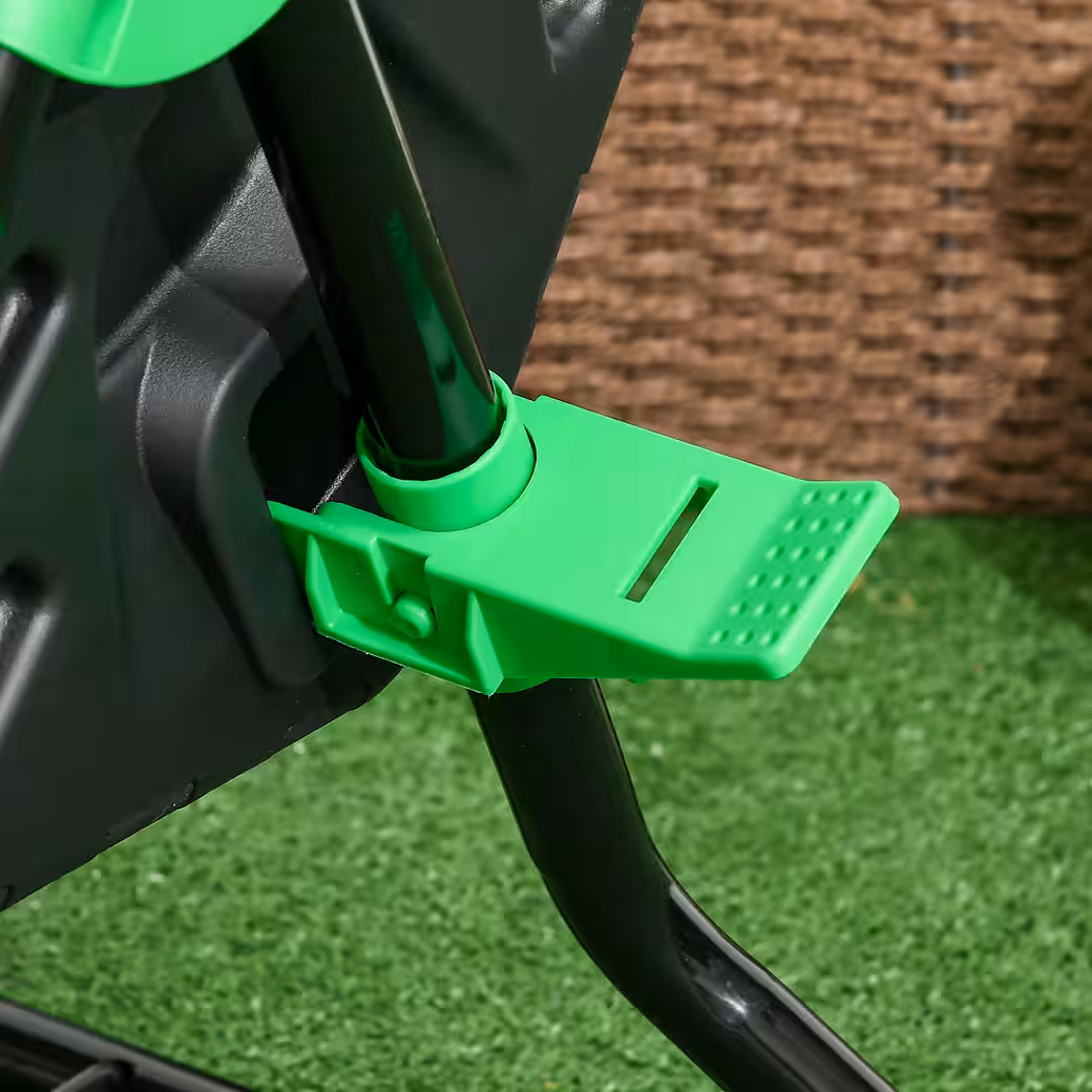 Composter 60x49x77cm, made of plastic WxDxH: 60x49x77 cm, 65 l, (rotating compost bin, 1 pc., rotating compost bin), with ventilation system, lid, for garden, kitchens, balcony - Image 7