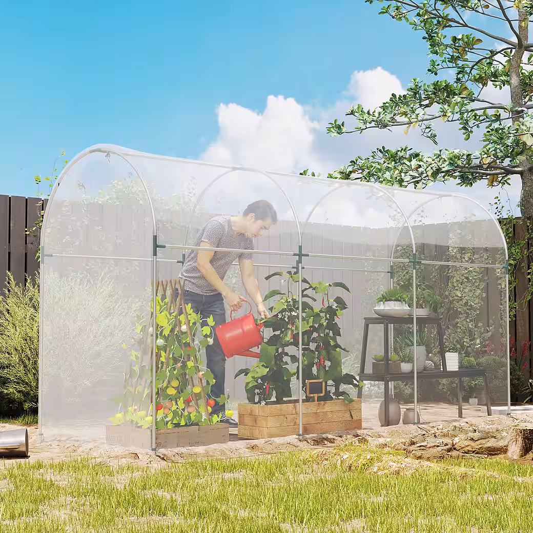 Waterproof foil greenhouse with UV protection, extra thick and tear-resistant - Image 9