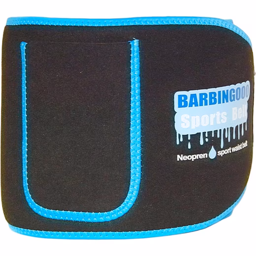 Back brace, abdominal toning belt, neoprene waist trainer, fitness belt Back warmer, sports belt with mobile phone pocket