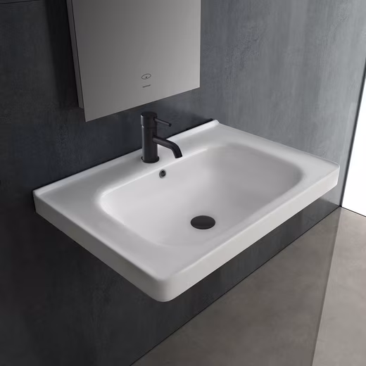 Washbasin Guest WC Ceramic Hand Basin - Washbasin Square