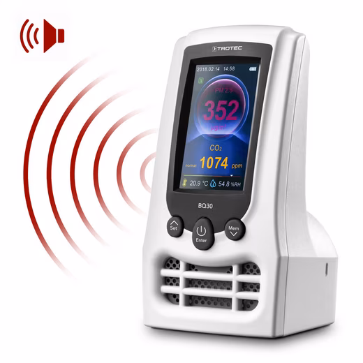 Climate Meter CO2 Air Quality Monitor and Particle Meter BQ30 - Image 4