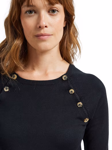 Maternity dress, knitted dress for pregnancy & breastfeeding - Image 3