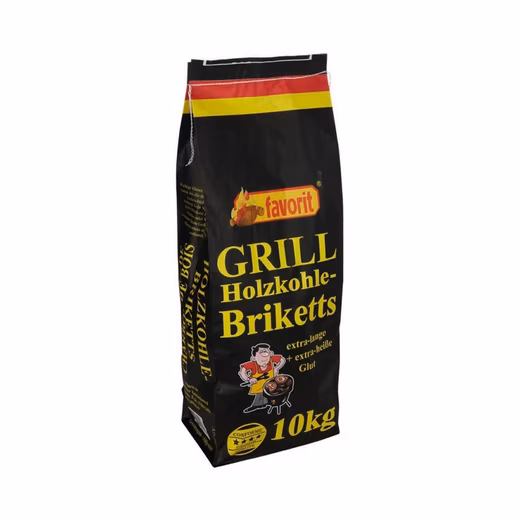 Grill briquettes Favorit, charcoal, wood briquettes, 10kg, wood briquettes 3001 10 kg
