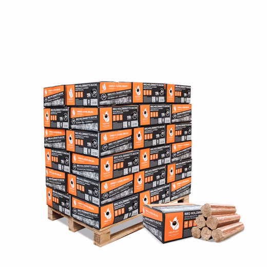 Wood briquettes 324 kg (pallet, 18 pieces)