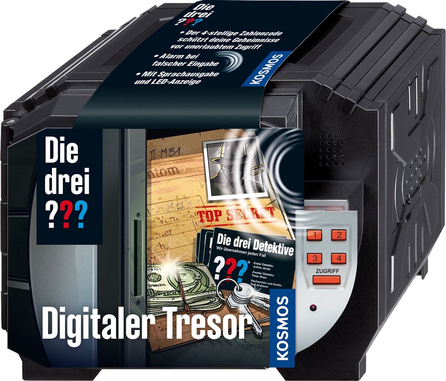 Experiment kit The Three Investigators Digital Safe