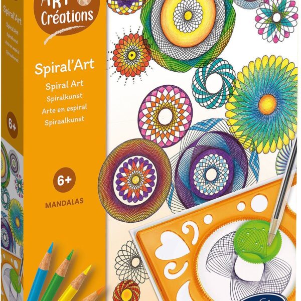 Creative set spiral art