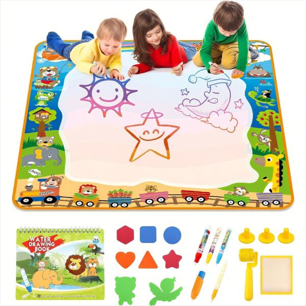 Creative set learning toy 100×100cm water doodle mat
