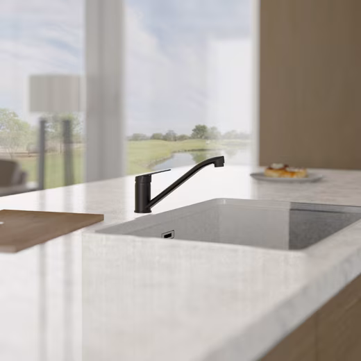 Kitchen faucet Tenerife 180° swivel range, quiet mixing nozzle - Image 5