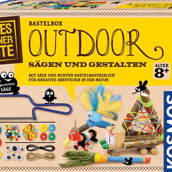 Outdoor creative set: sawing and crafting