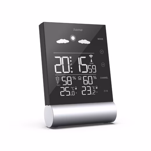 Black Line weather station, black Black Line, black weather station