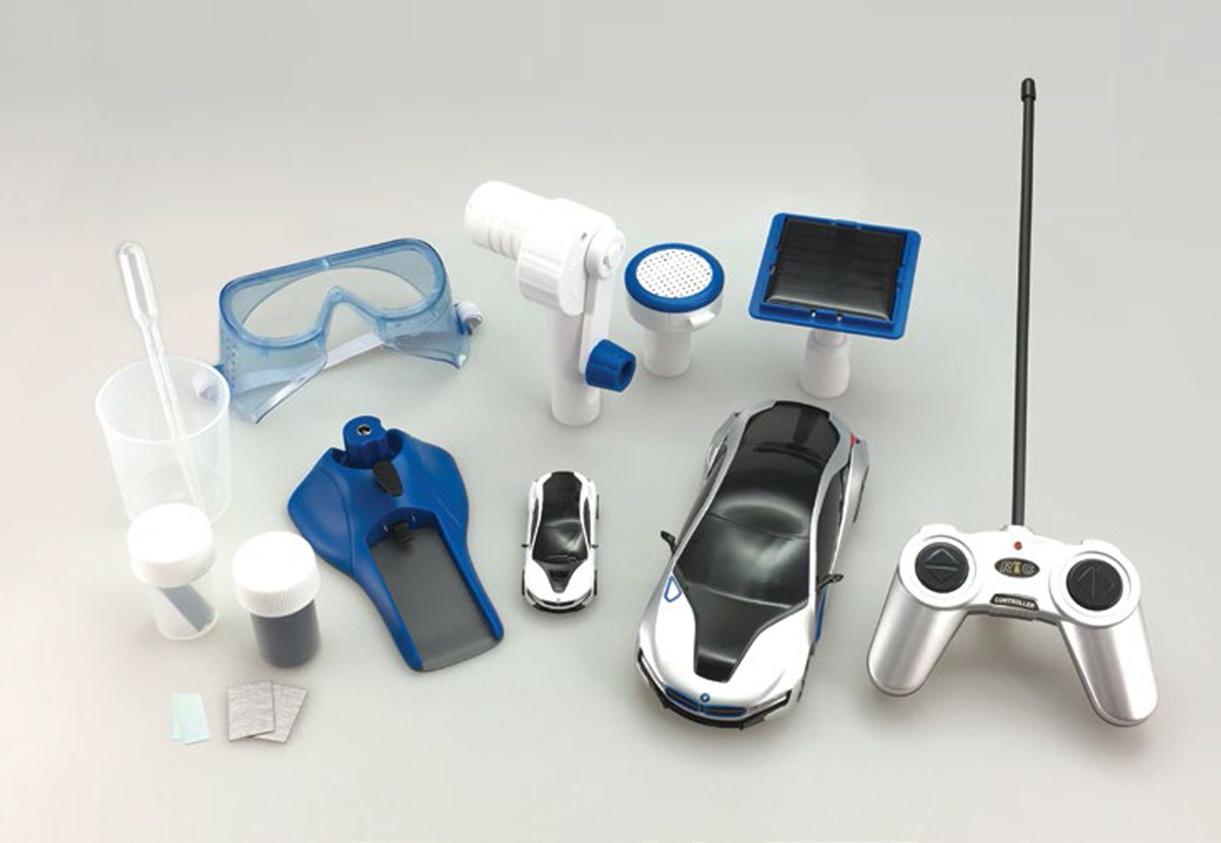 Experiment kit Green Energy BMWi RC car test vehicle Dynamo Solar Hydropower - Image 3