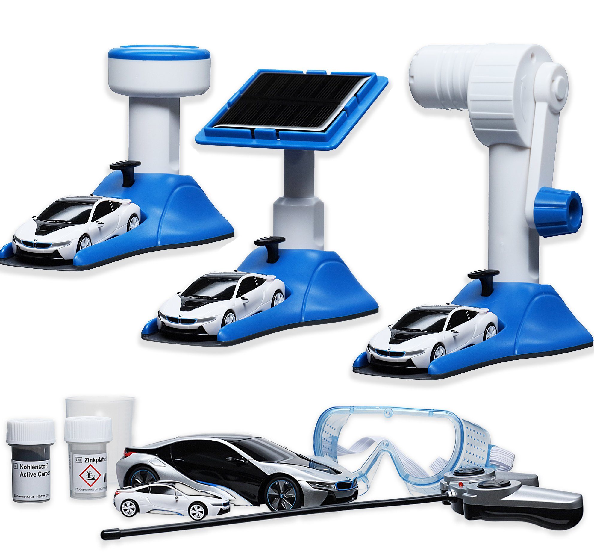 Experiment kit Green Energy BMWi RC car test vehicle Dynamo Solar Hydropower - Image 7
