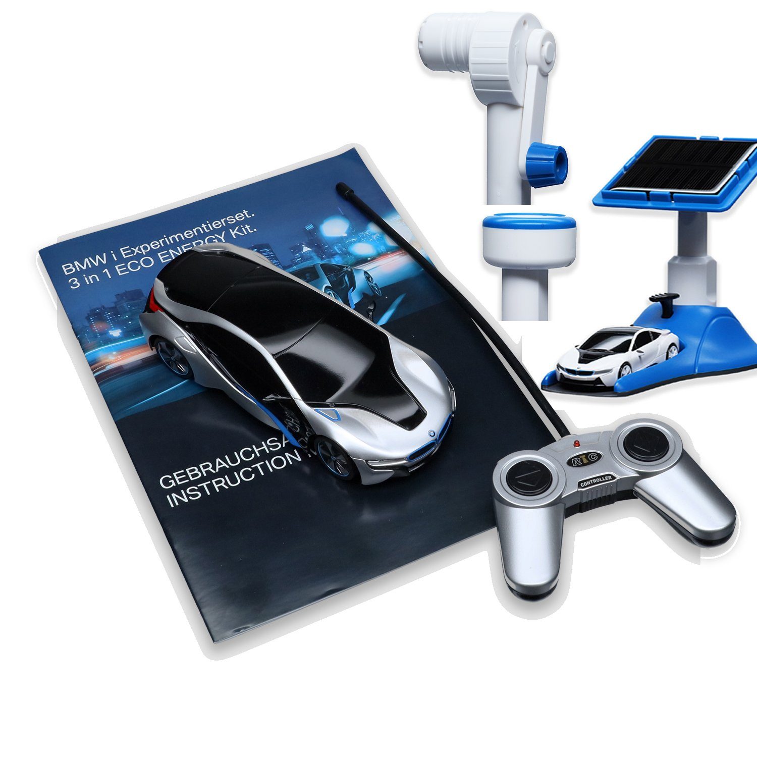 Experiment kit Green Energy BMWi RC car test vehicle Dynamo Solar Hydropower - Image 8