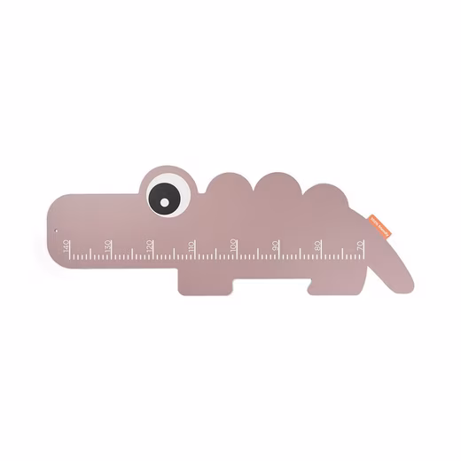 Growth chart Croco pink children's growth chart 70-140cm children's room
