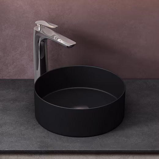 Washbasin Countertop washbasin Round guest toilet Hand basin Ceramic Brussels203 - Image 8