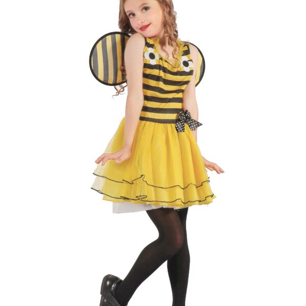 Cute Bumblebee Costume for Children - Bee Costume - Yellow and Black