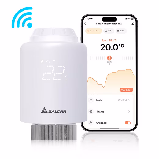 Radiator Thermostat Smart WiFi Heating Thermostat