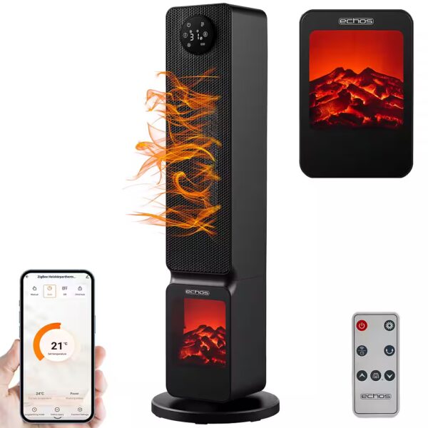 Ceramic Fan Heater with WiFi Eco-1202