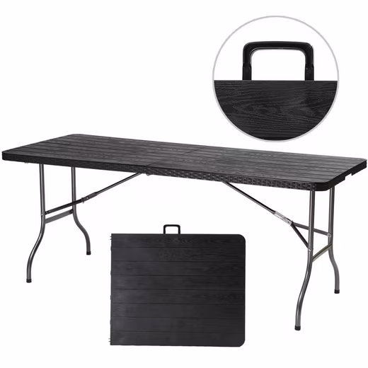 Folding Table Folding Table Camping Table Foldable Buffet Table Garden Table Portable
