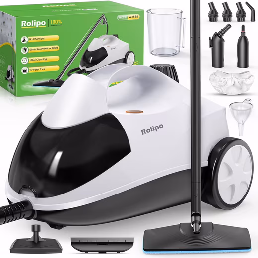 Steam cleaner Steam pressure:4 bar,Power:2000 W,Tank:Max 2 L,Usage time:40 minutes