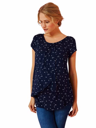 Maternity Shirt T-Shirt for Pregnancy & Breastfeeding