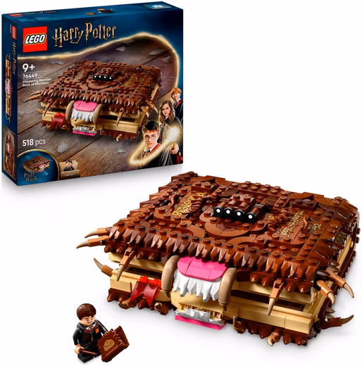 Biting Monster Book of Monsters (76449), LEGO Harry Potter™ Construction Bricks